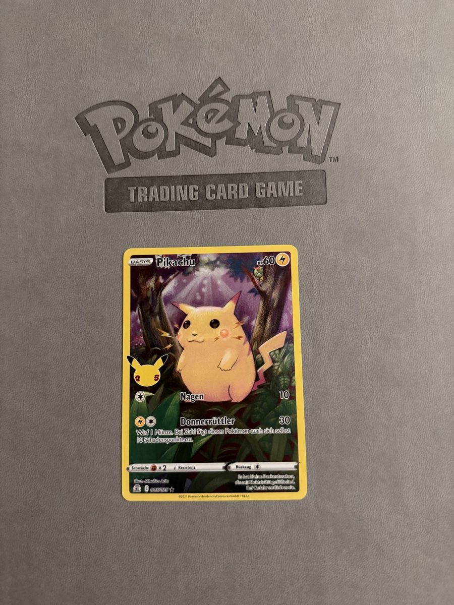 Pokémon Carte collezionabili: Pikachu (CEL 005) (Nr.5) – Usato da Biel/Bienne venduto da SeeLoewe55