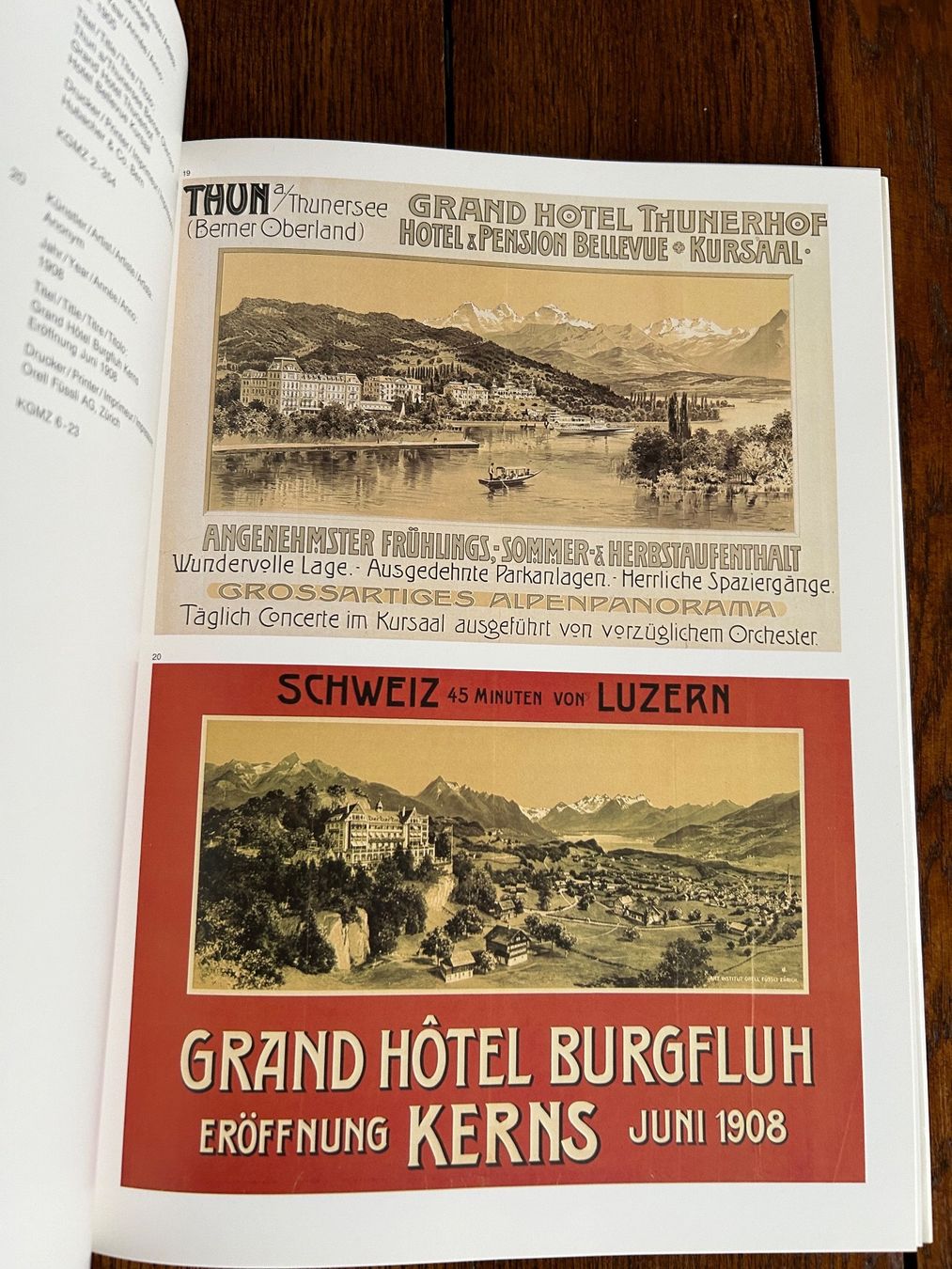 Livres: Schweizer Hotelplakate 1875-1982 – D'occasion à Basel par Peter_schlemihl 2