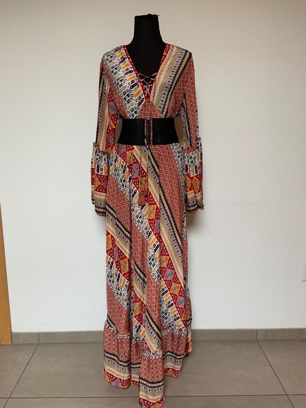 Vestiti: Boho Maxikleid aus Seide – Nuovo (secondo la descrizione) da Sigriswil venduto da ck56