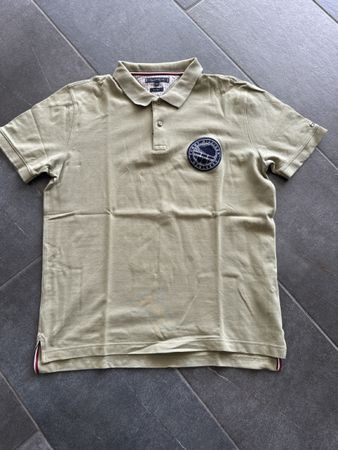 Tommy Hilfiger Poloshirt olivegrün Gr. XL