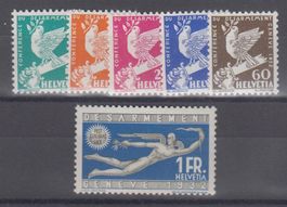 CH N° 185 - 190 neuf** 150.--