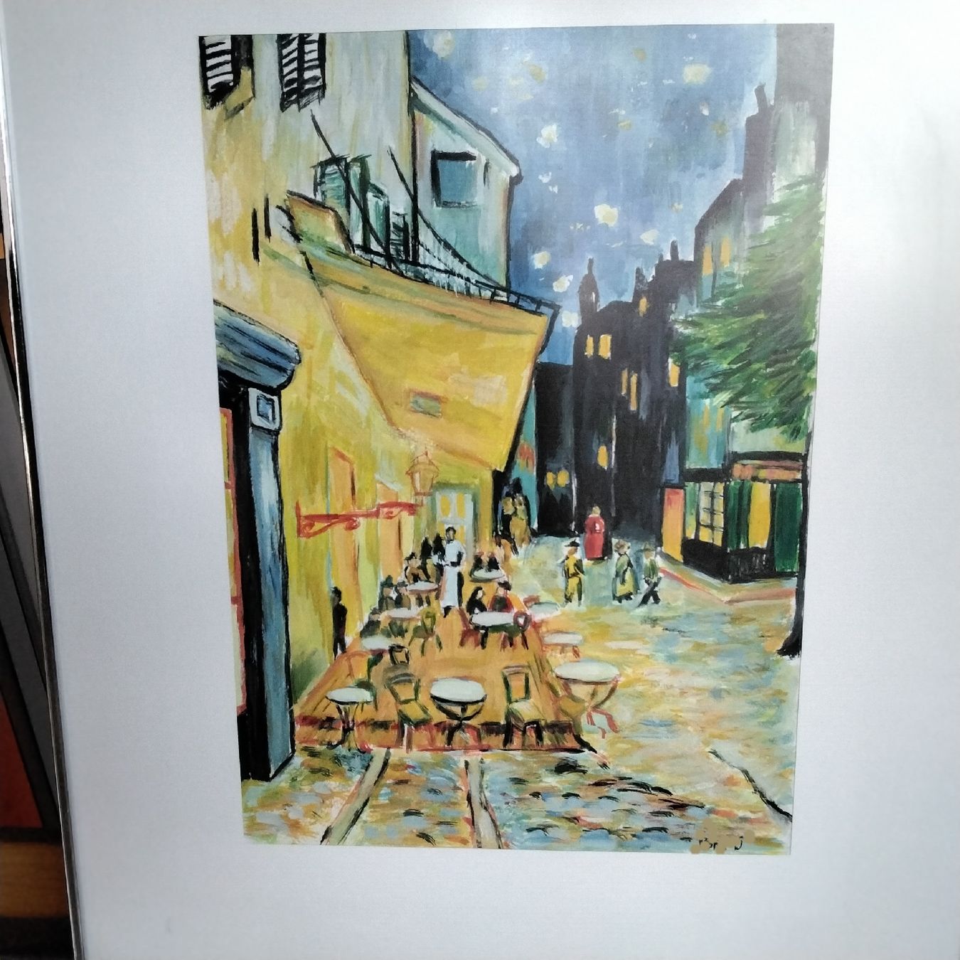 Dipinti: Original Gemälde Gouache nach Van Gogh – Usato da Rothenburg venduto da utrillo 2