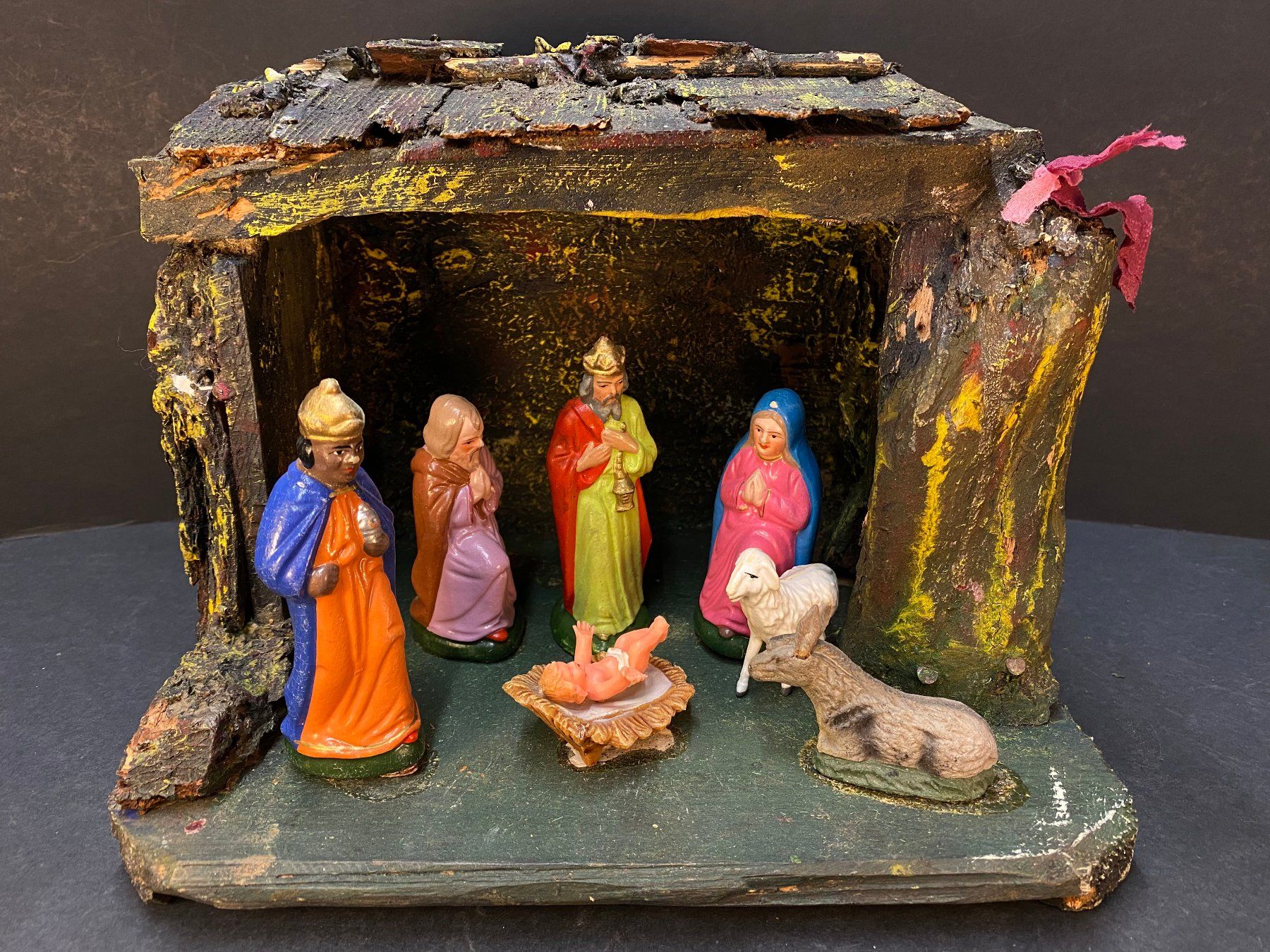 Tutte le decorazioni: Vintage Kleine Krippe – Usato da Schaffhausen venduto da Magnet 8