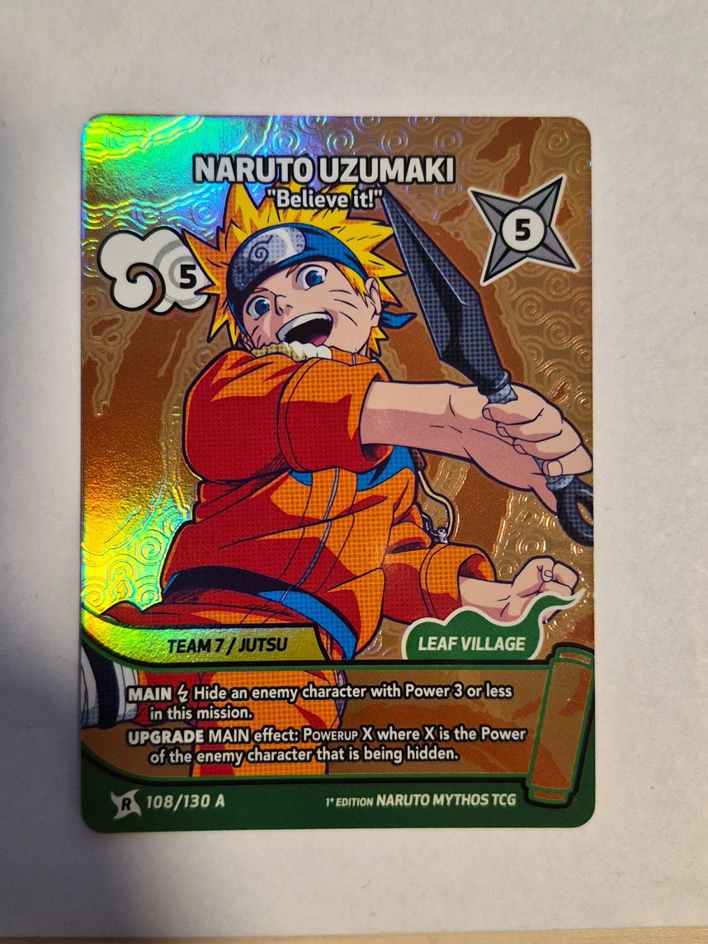 Carte collezionabili: Naruto Mythos Naruto Rare 108/130 AA ENG – Usato da Hermetschwil-Staffeln venduto da Hakicards 1