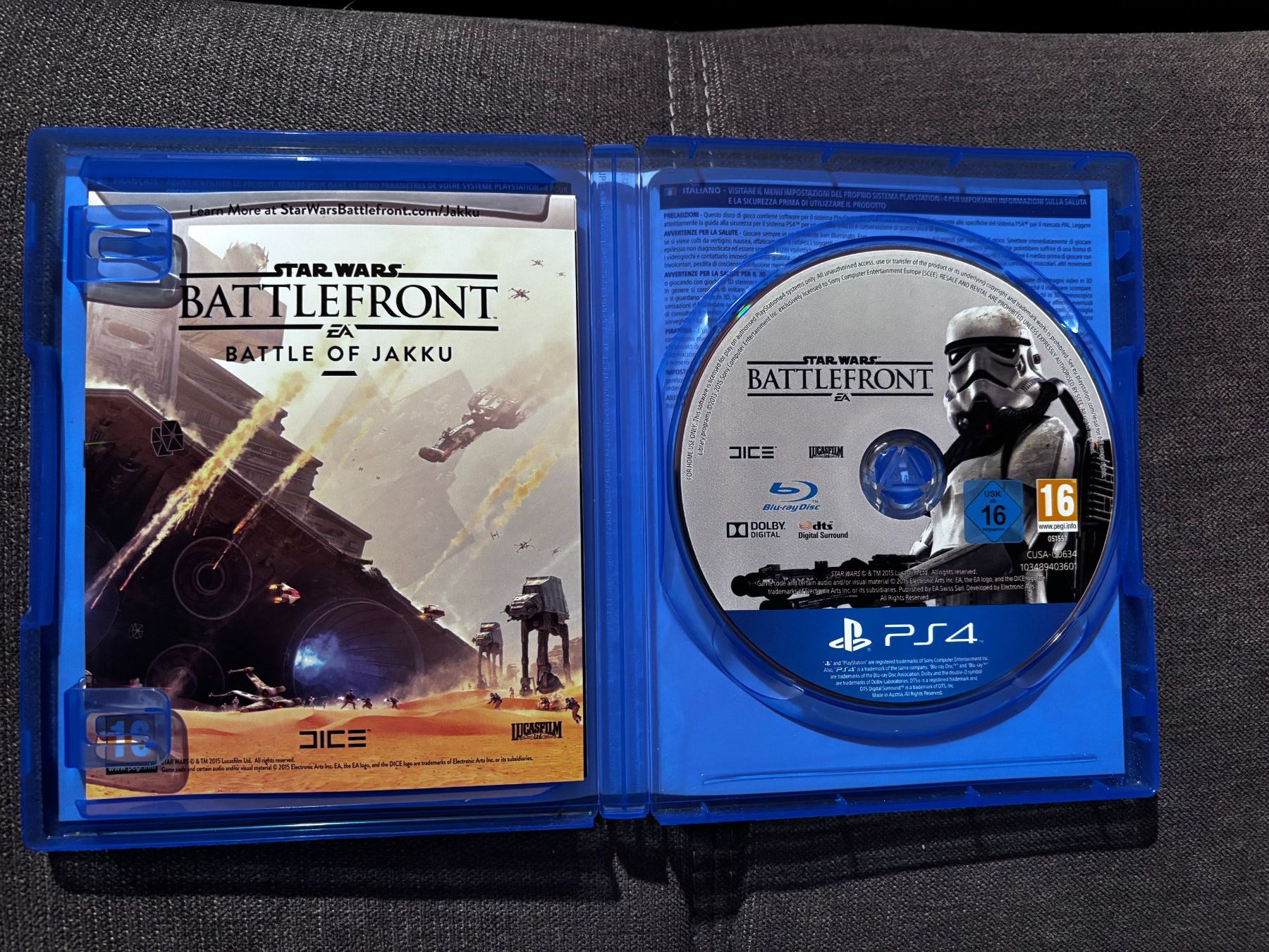 Giochi: PS4 Spiel Star Wars Battlefront – Nuovo (secondo la descrizione) da St. Niklaus VS venduto da np8_lsg2 1