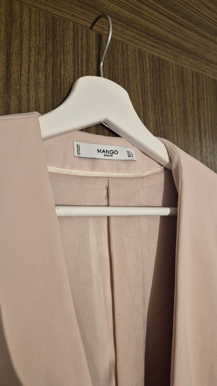 Mango Giacche: MANGO Blazer Damen Grösse L rosa gebraucht – Usato da Zollikofen venduto da domlateclus 2