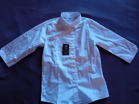 Weisse Bluse Gr. 146