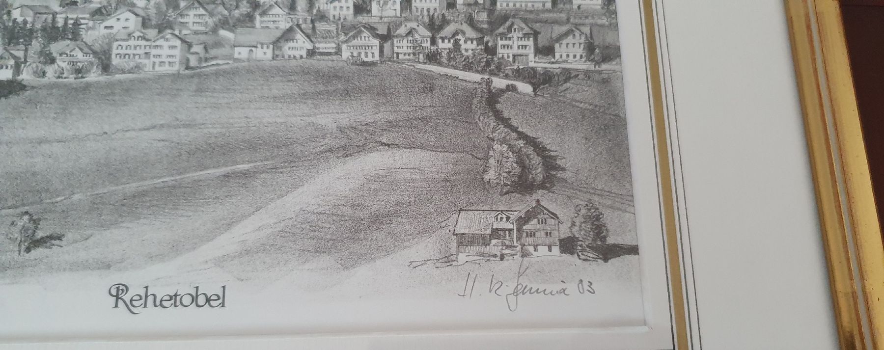 Grafica & Litografie: Bild - Lithographie von Rehetobel – Usato da Kreuzlingen venduto da Rschweiz1 3