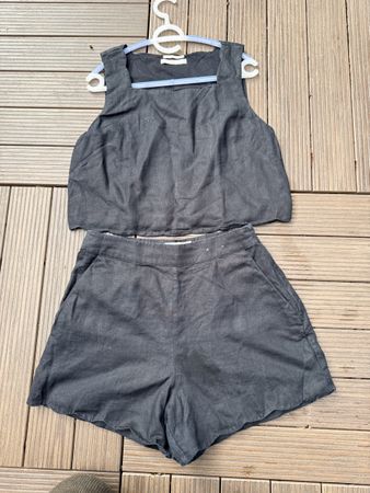 Ensemble d'été A&F en lin - Taille M/31 - parfait!