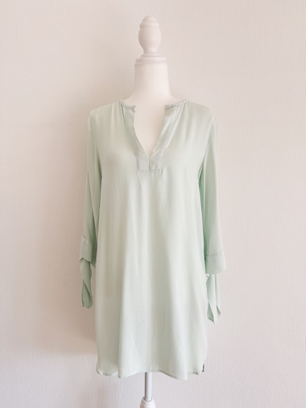 Camicette: Chemisier turquoise – Usato da Lausanne venduto da Greenbyaudrey