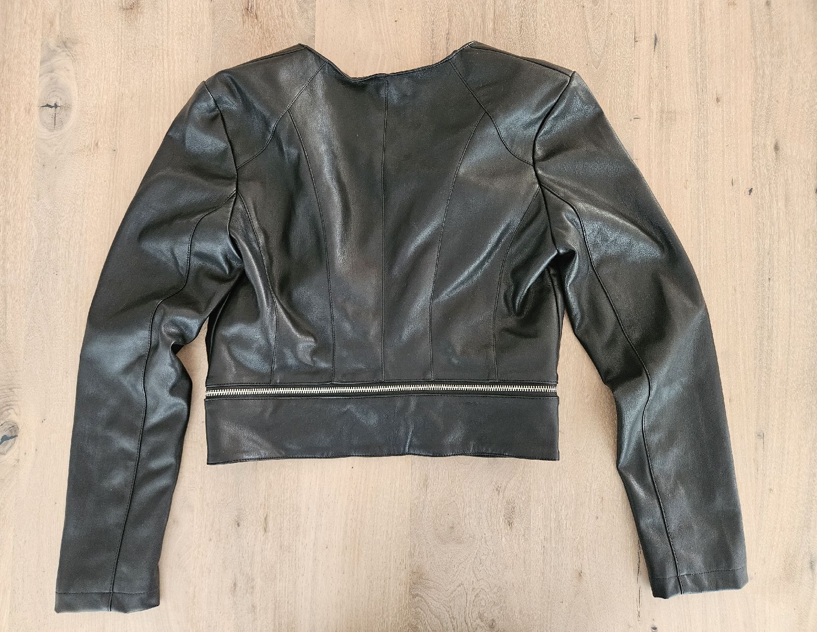 Morgan Giacche: Schwarze Kunstlederjacke, Grösse 40 stylisch & elegant! – Nuovo (secondo la descrizione) da Bellikon venduto da Tatka74 1