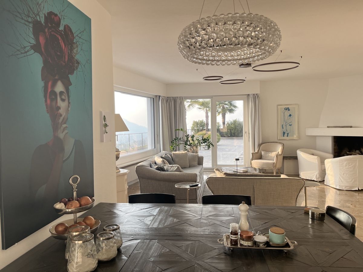 Riviera Maison Divani: Riviera Maison 3.5er Sofa/ 1.5er Sessel Leinen grau – Usato da Zürich venduto da Budulinek123 8
