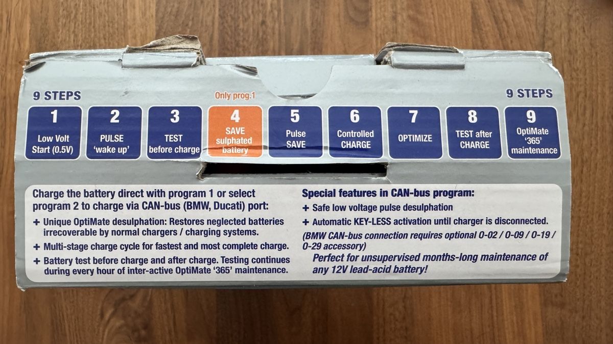 Caricabatterie: Batterieladegerät Motorrad Optimate 4 – Usato da Männedorf venduto da romeo2902 3