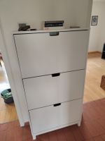 Schuhschrank weiss 3 Klappen