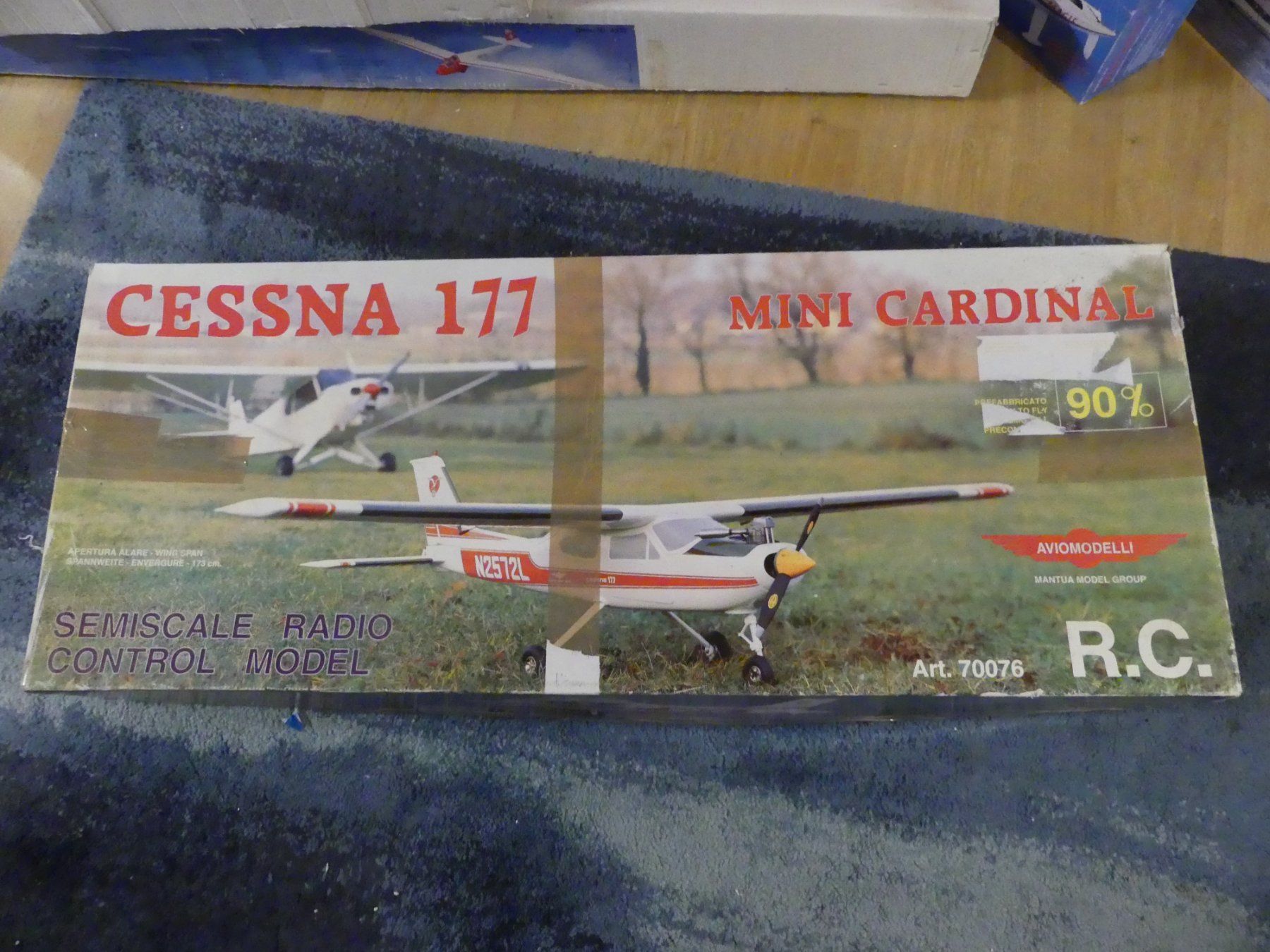 Cessna Modellismo RC: Cessna 177  Mini Cardinal  von Aviomodelli – Nuovo e nell'imballaggio originale da Dürrenäsch venduto da Seafang