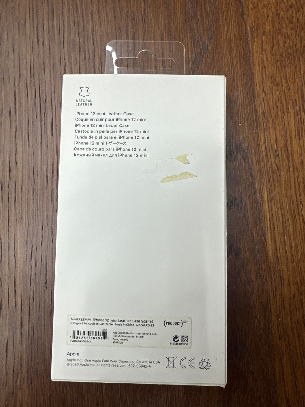Apple Covers & Schutzfolien: iPhone 12 Mini Leder / MagSafe Neu & Originalverpack – Neu und originalverpackt aus Meilen von cla_6d9b 1