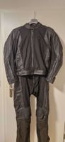 Revit Motorradjacke und Hose Leder Textil Schwarz Grösse 52