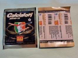 panini calciatori 2010-11, 2x tüten