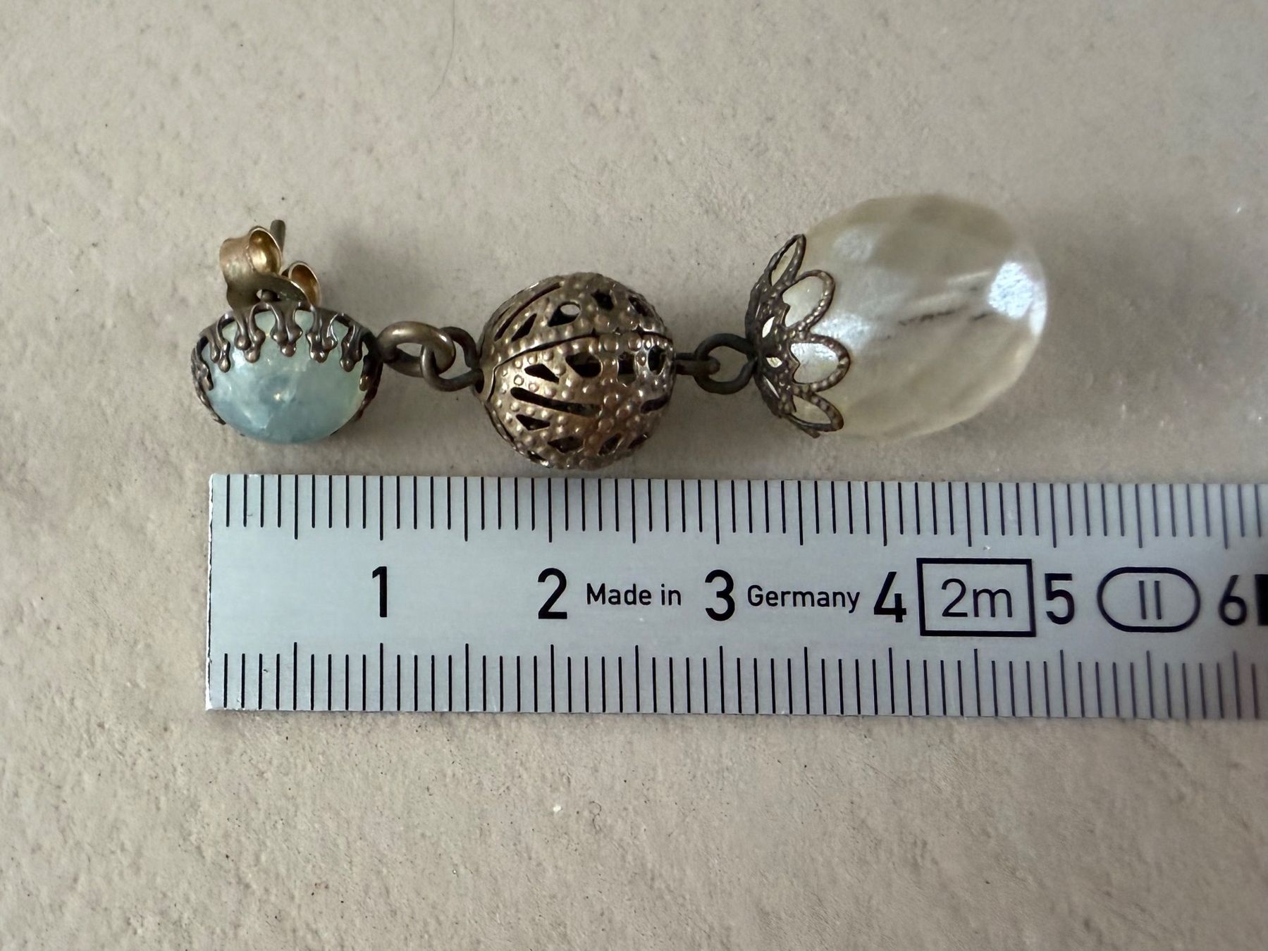 Ohrringe & -stecker: Modeschmuck Ohrstecker / Ohrhänger 🤍 – Gebraucht aus zürich von vintage12 8