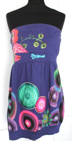 Robe d'été Desigual, bustier, taille XL