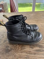 Dr. Martens Stiefel schwarz Grösse 36 getragen