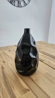 Dekorative schwarze Vase