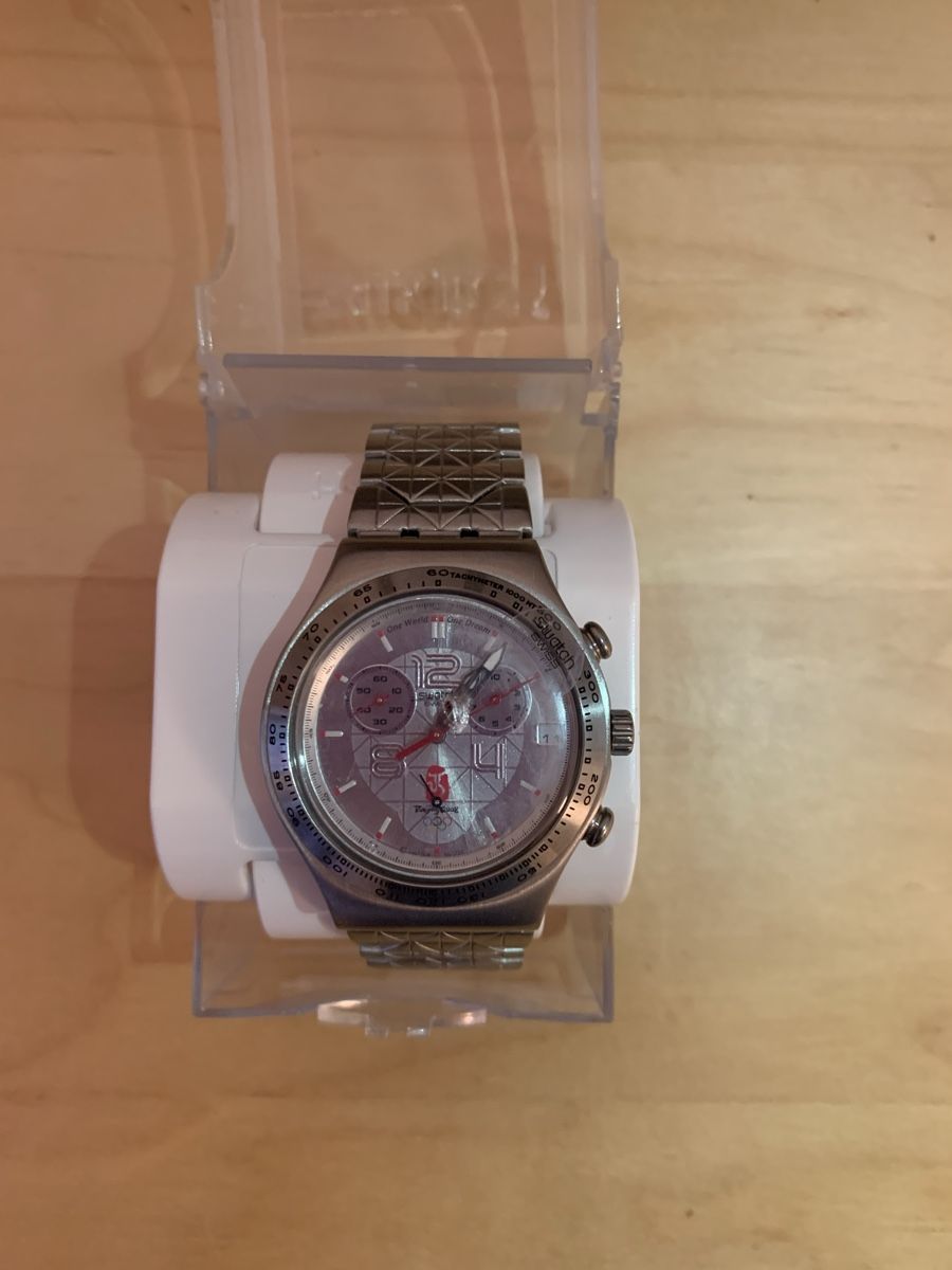 Swatch Orologi: Swatch Irony Chrono YCS496G Graphic Combination – Nuovo (secondo la descrizione) da Biel/Bienne venduto da heureuxsansrien 1