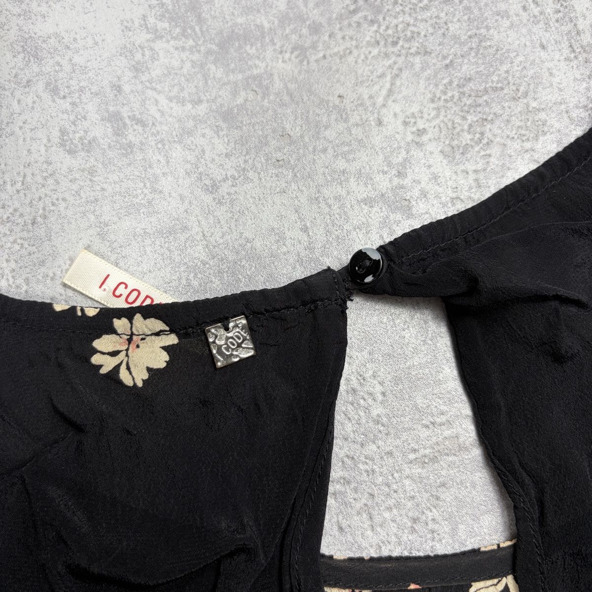 Vestiti: Robe courte I.CODE Noire Fleurie - Taille 34 – Nuovo (secondo la descrizione) da Hauterive NE venduto da Leo_o 7