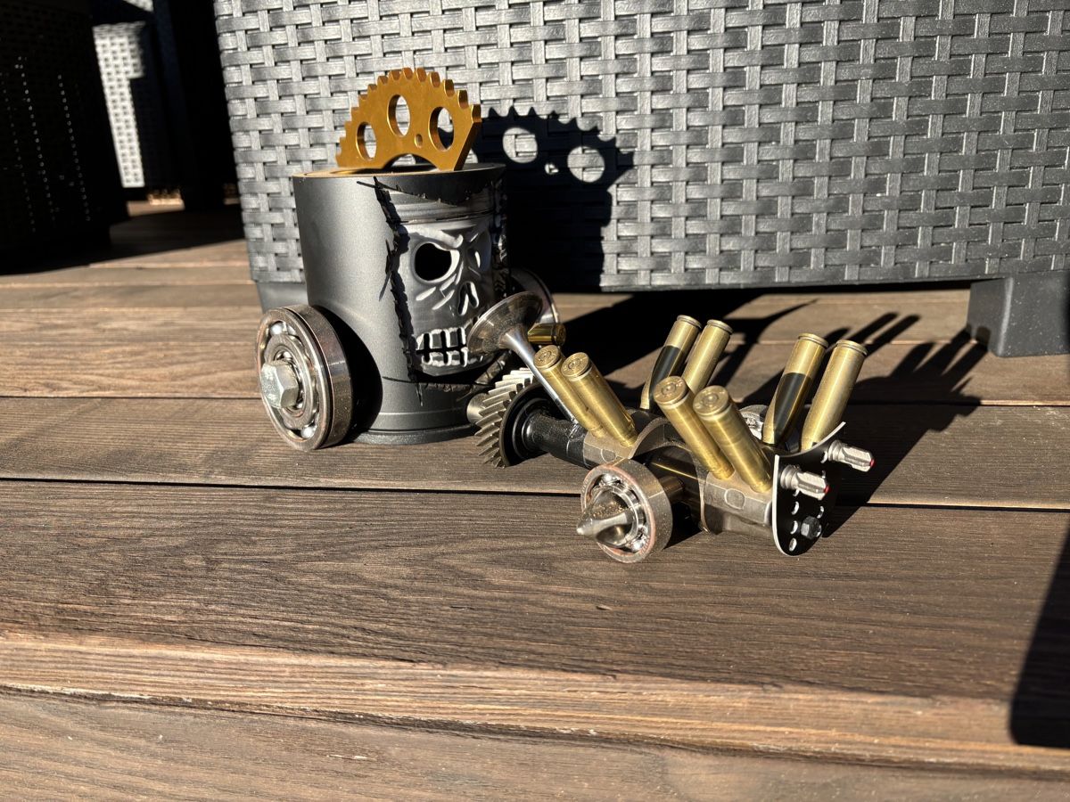 Alle Dekorationen: Upcycling Totenkopf Deko Auto – Gebraucht aus Salvenach von Bali06