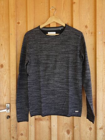 Herren Pullover EDC Esprit grau meliert Gr. S - Ri22.7