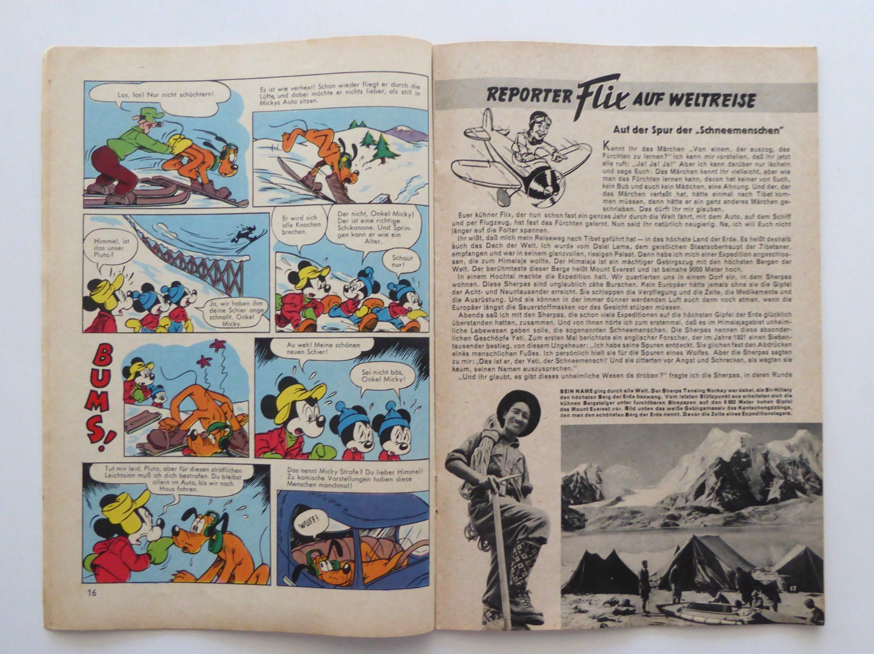 Comics: WD Micky Maus Heft Nr. 25 Dezember 1956 – Gebraucht aus Aesch BL von Kauri1 4