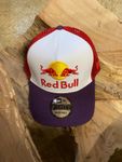 Red Bull Baseball Cap weiss rot violett