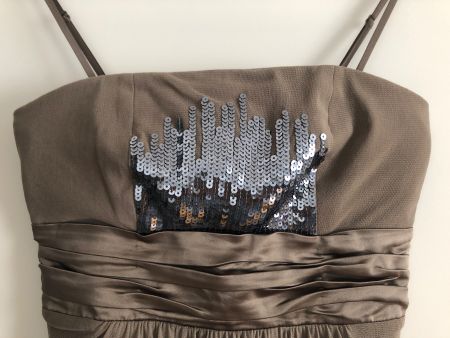 kleid ESPRIT cocktailkleid pailletten tüll grösse S