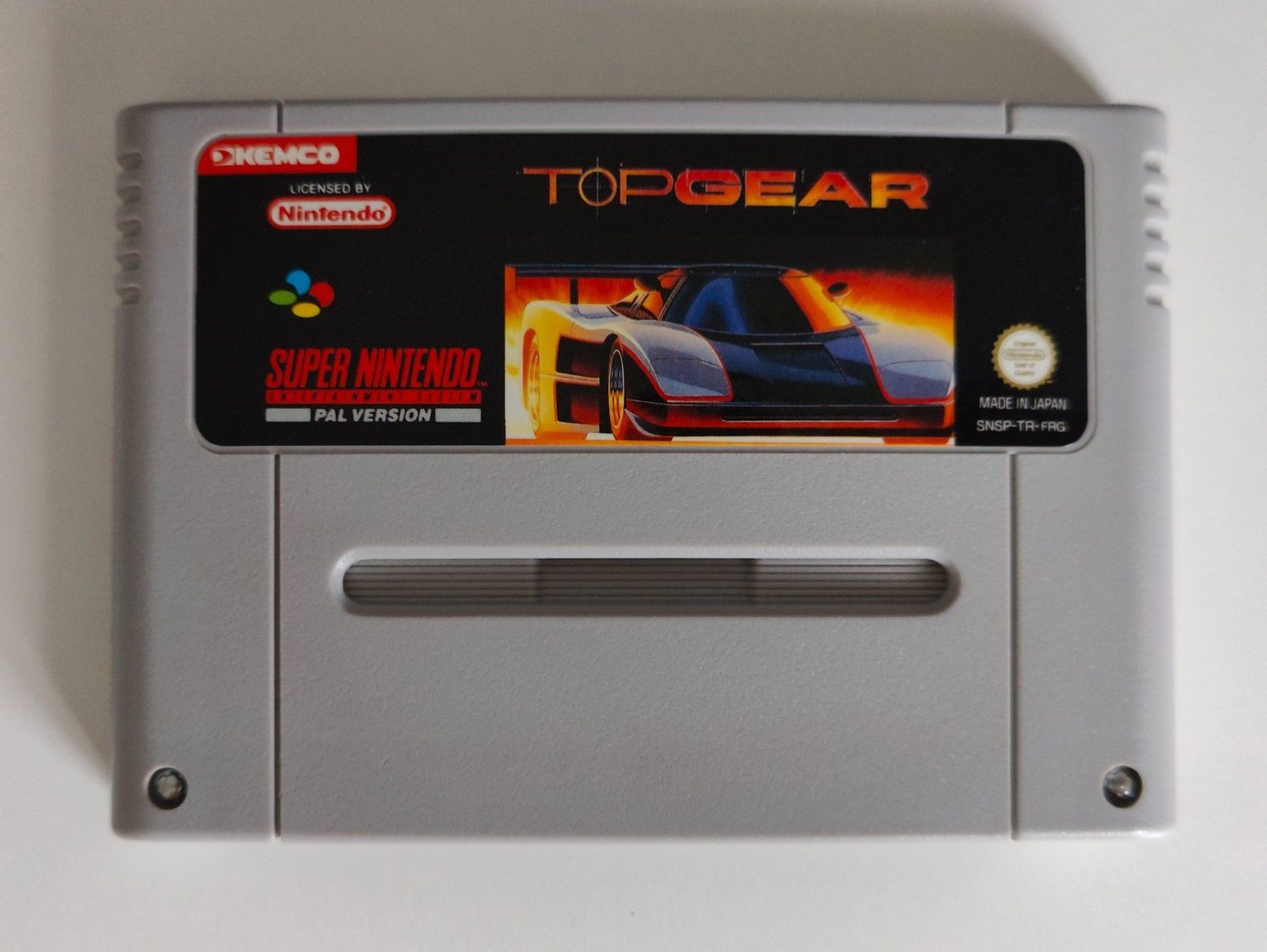 Nintendo Giochi: TopGear  Super Nintendo SNES – Usato da Dintikon venduto da Nightcom