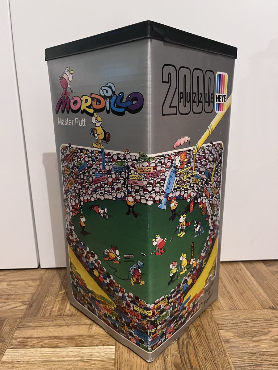 Heye Puzzle: Puzzle Mordillo "Master Putt" 2000 pièces, complet! – Usato da Ecublens VD venduto da Mauchat 4