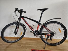 Mountainbike Scott 580 Alloy 6061 schwarz rot Grösse S