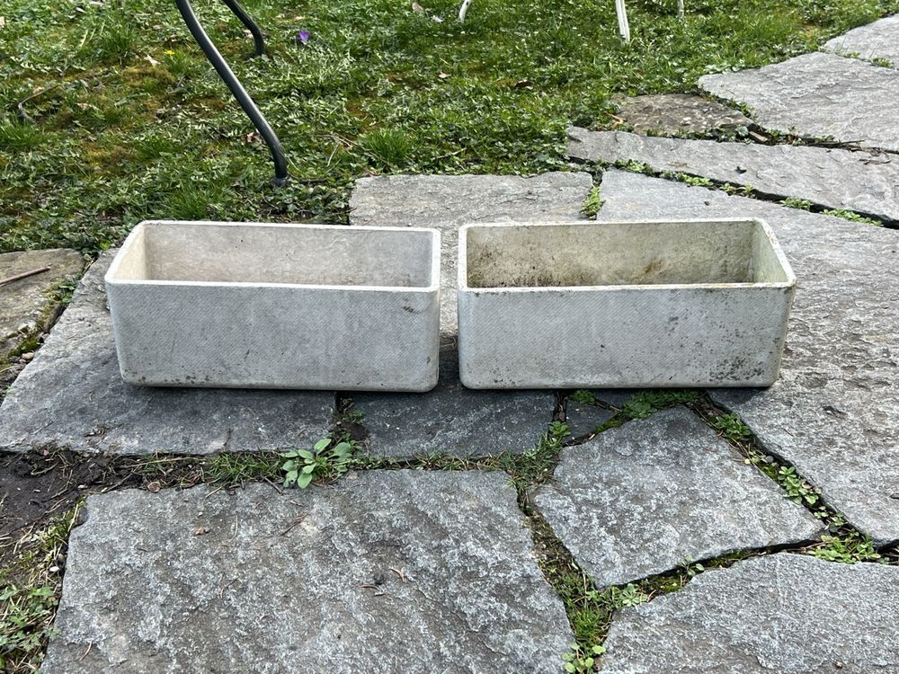 Zwei Eternit Blumenkästen Kaufen auf Ricardo