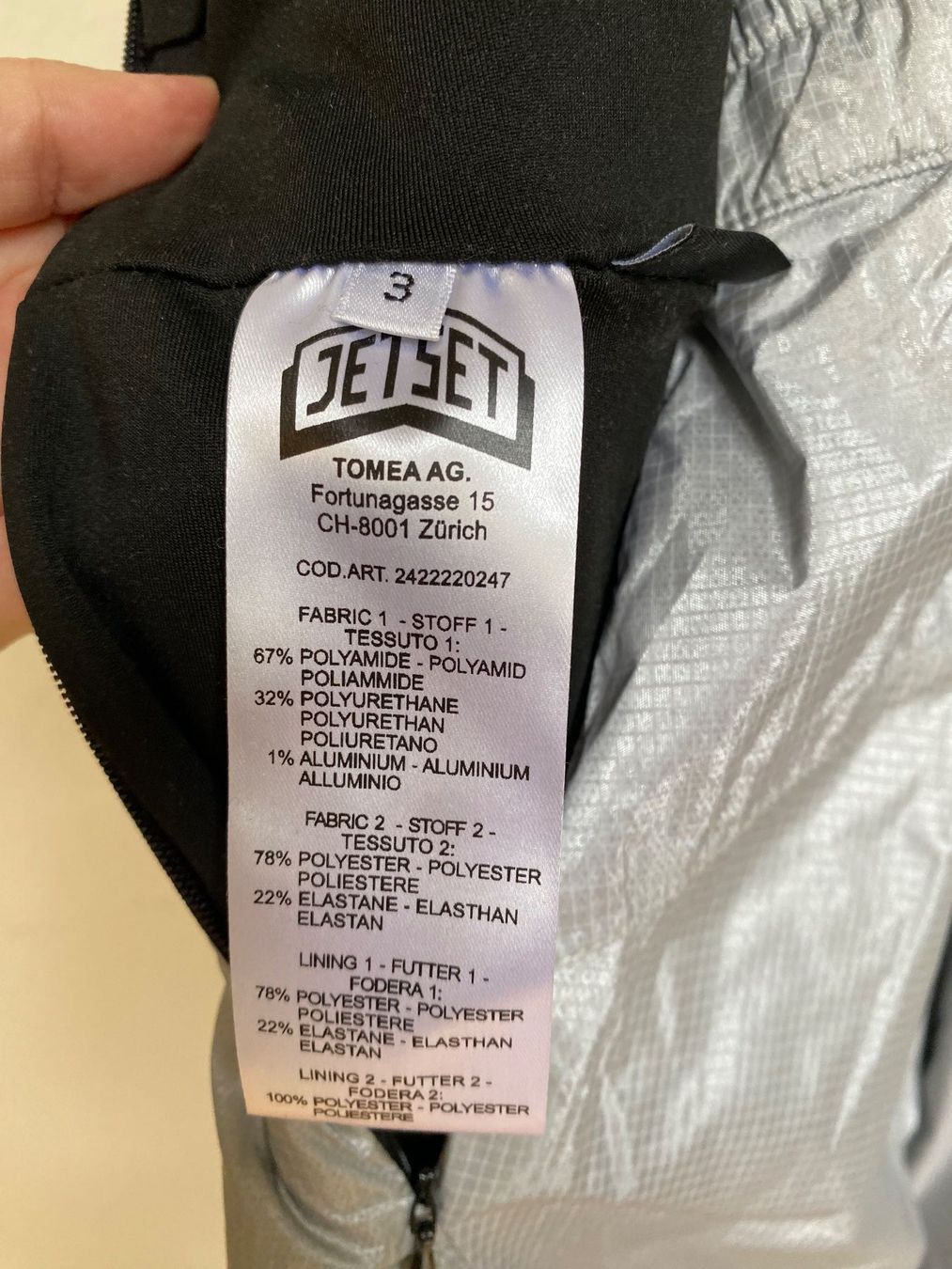 Sci: Jet Set Jason Ski Pants silver – Nuovo (secondo la descrizione) da Biel/Bienne venduto da Sommer_17 1