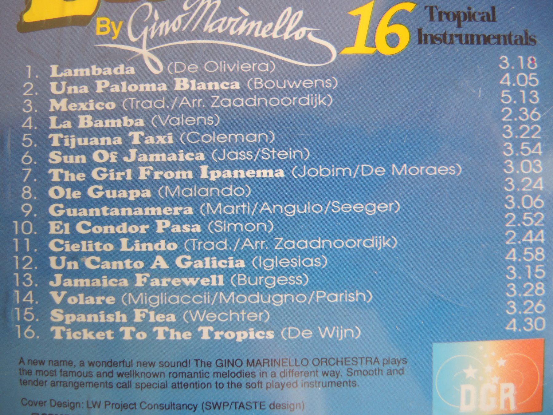 CDs: Lambada CD - Gino Marinello - Tropical Instrumentals – Gebraucht aus Rorschach von maeck8 3