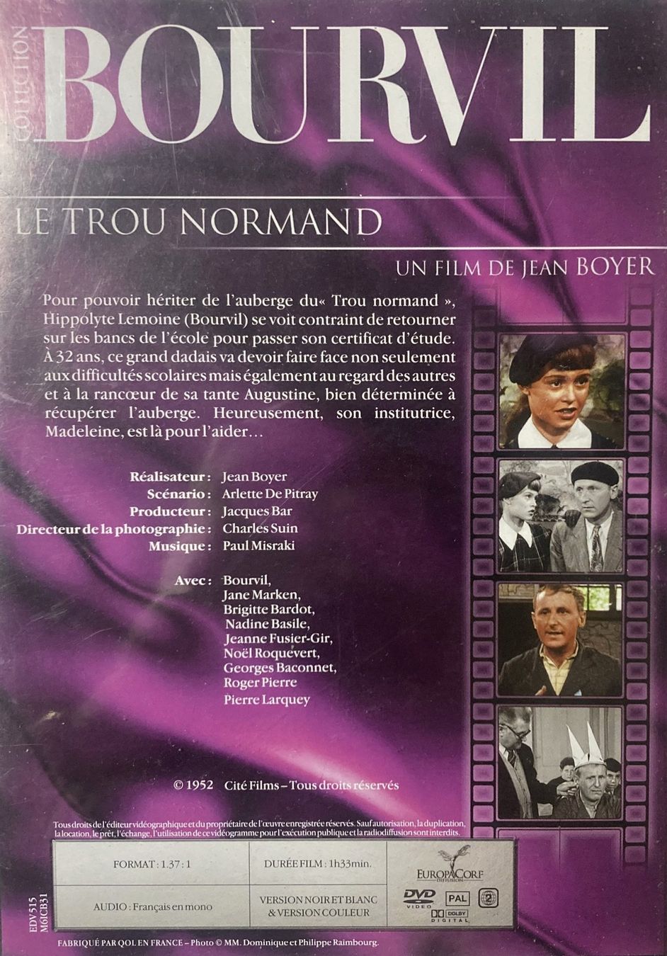 Tutti i DVDs: LE TROU NORMAND (1 DVD) – Usato da Bottens venduto da hotter-than-hell 1