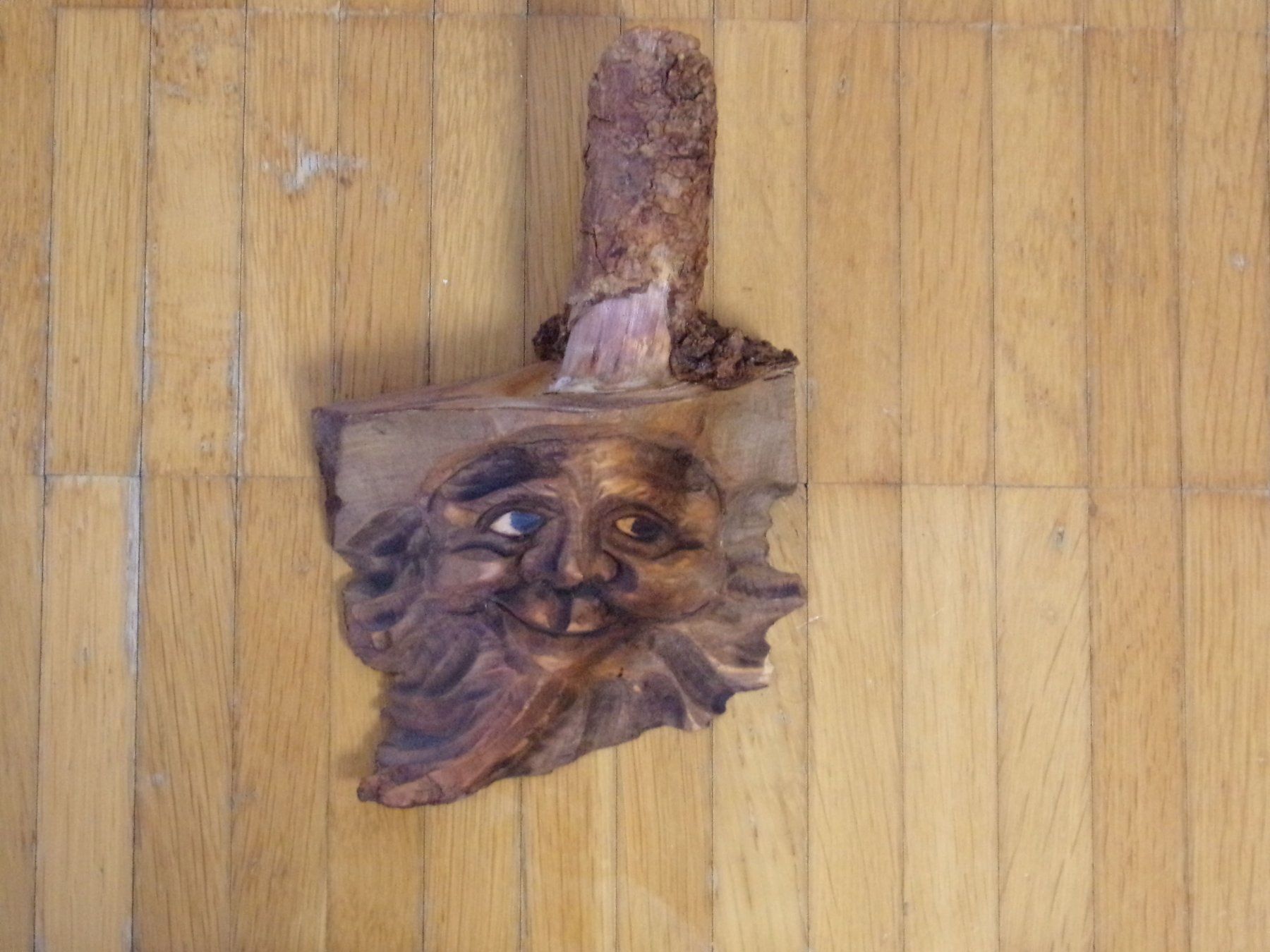 Tutte le decorazioni: Holz Kopf  Waldschratt – Usato da Winterthur venduto da Jessi_di