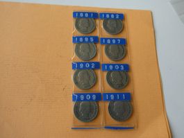 Schweiz 1881-1911, Serie  8    10-Räppler