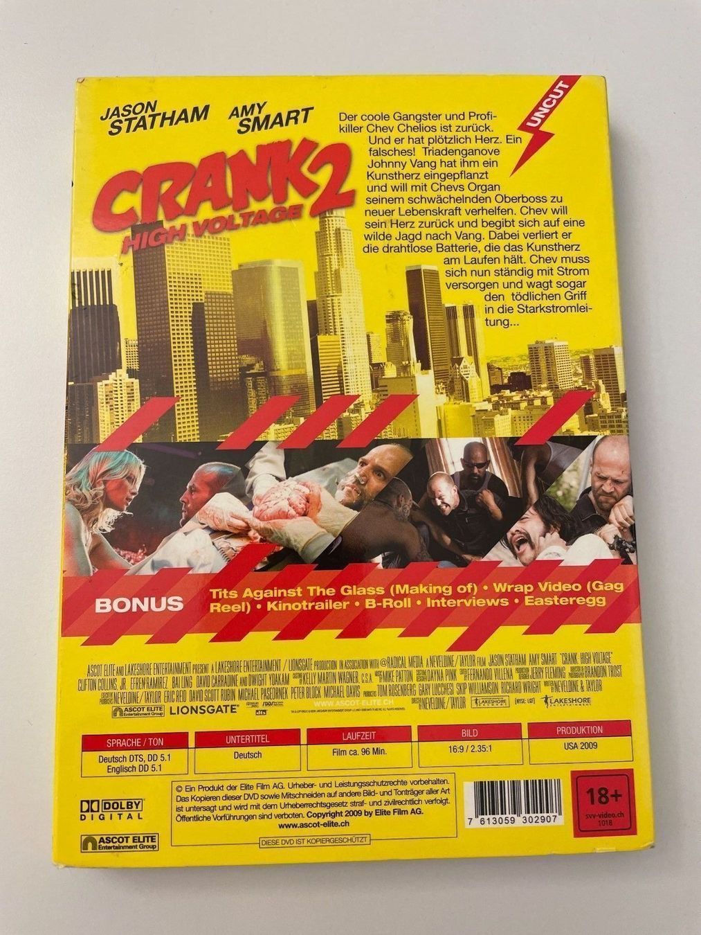 Tutti i DVDs: Crank 2 – Usato da Zürich venduto da guybrushth82 1