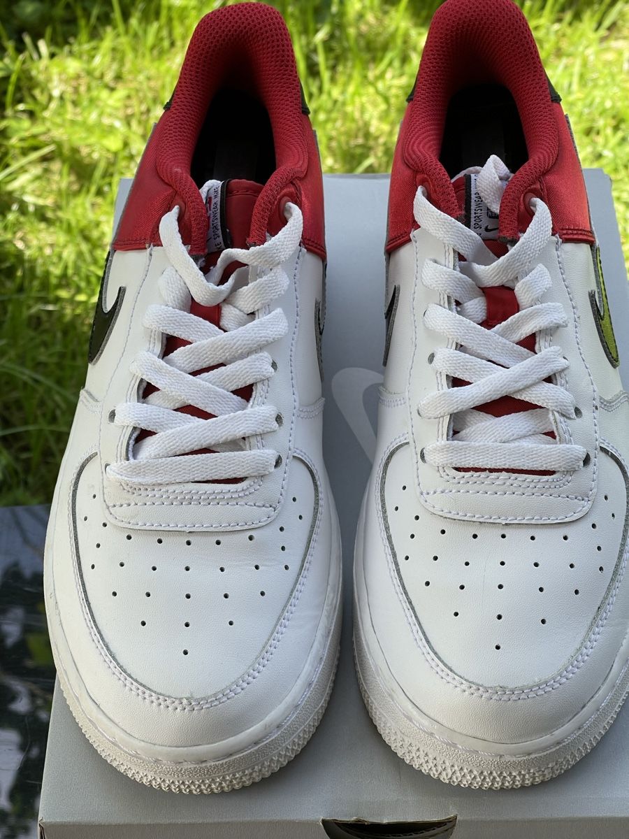 Nike Scarpe da uomo: Nike Air Force 1 low ´07 LV8 Red US 7 / EU 40 – Usato da Zug venduto da zgdunks 1