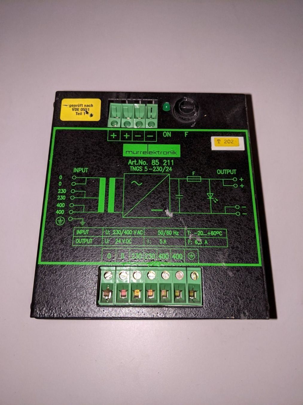 Elektronikbauteile: Murr Elektronik Netzteil 85 211 – Gebraucht aus Menziken von mame18