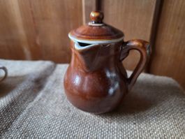 Milch Espresso Kanne Krug mit Seitenausschank 11 cm