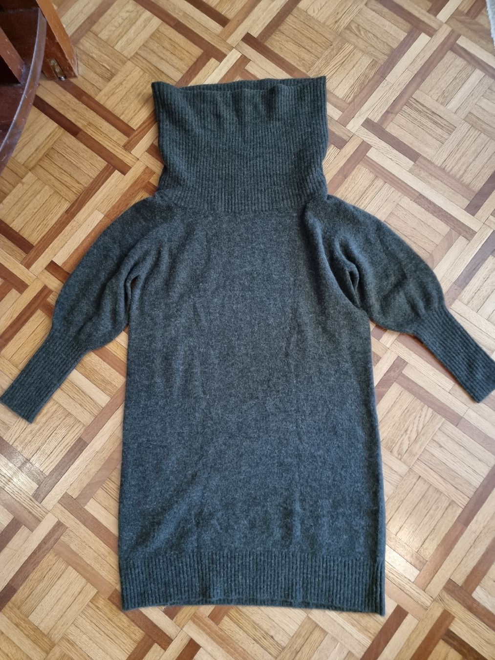 Only Vestiti: Robe pull vert bouteille Col roulé ONLY neuve – Nuovo (secondo la descrizione) da Veyrier venduto da Leilazizou 1