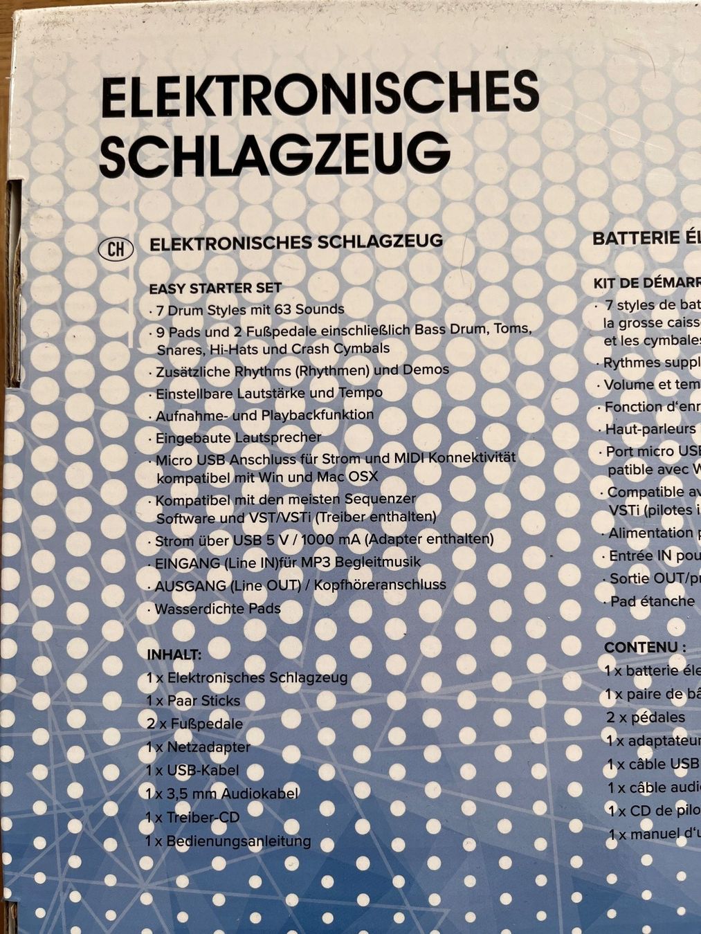 Strumenti musicali: Elektronisches Schlagzeug – Usato da Langendorf venduto da Wubri 2