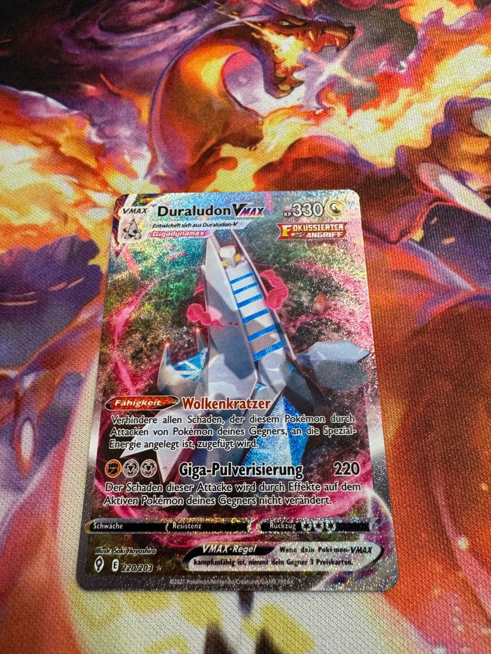 Pokémon Sammelbilder & Trading cards: Duraludon VMAX (EVS 220) / -DE / Drachenwandel – Neu (gemäss Beschreibung) aus Bülach von CherryBlu 1