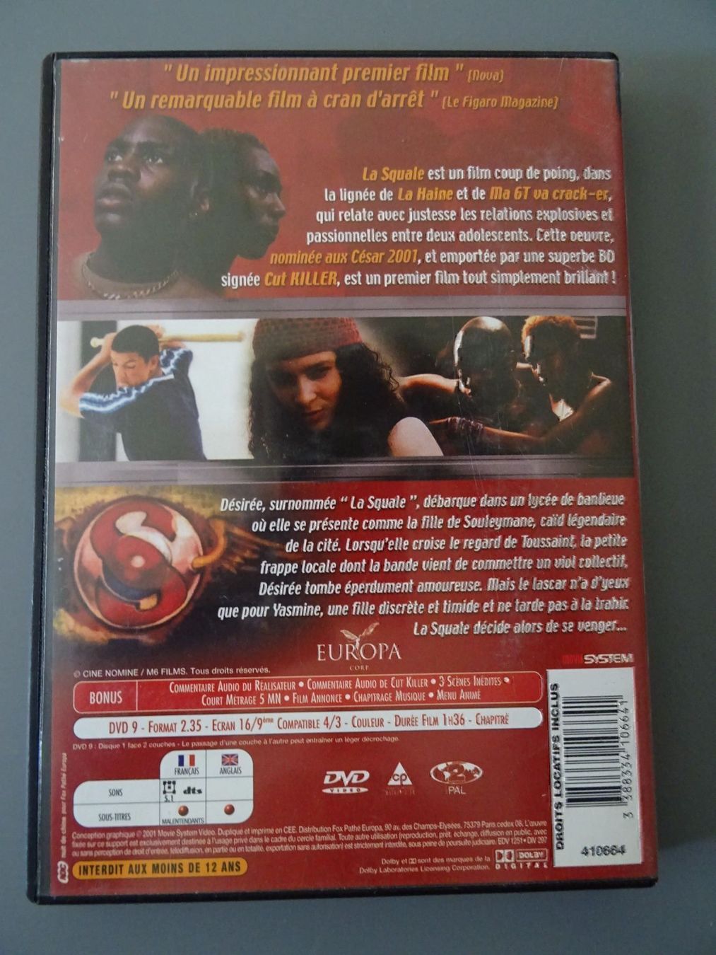 Tutti i DVDs: La Squale (FR) – Usato da Erstfeld venduto da Mario_boe0 2